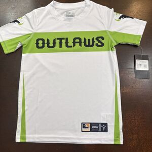 Houston Outlaws Overwatch League Staple Jersey Shirt NWT Youth small White Green